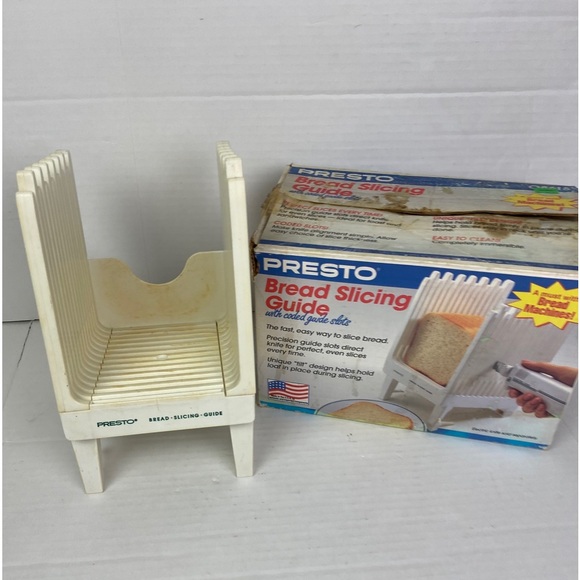 Presto Kitchen Presto Bread Slicing Guide 865 Machine Vintage